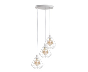 Cascade pendant lamp 3xE27 FOSKAL WHITE 462 small 0