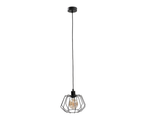 Check Keter Lighting LUNA BLACK 473 pendant light, black, 1×E27, 25 cm