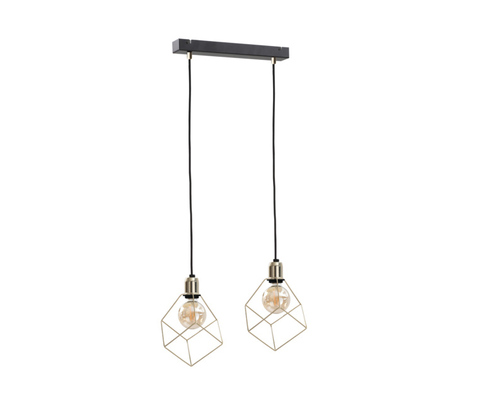 Check Hanging lamp 2xE27 TAHO GOLD