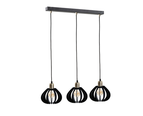 Check Hanging lamp 3xE27 GEMMA GOLD
