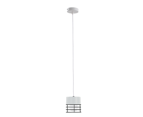 Check Keter Lighting OHIO 785 pendant light, white and black, 1×E27