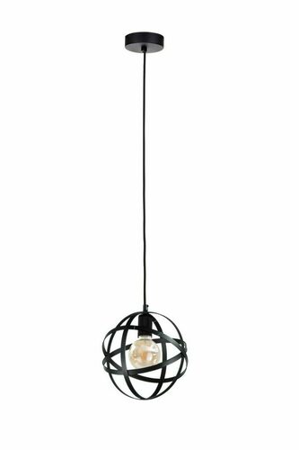 Check Keter Lighting POLA 908 black pendant light, 1×E27, 30 cm