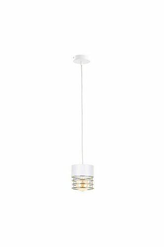 Check Keter Lighting Royal 1133 white and gold pendant light 1×E27 12 cm