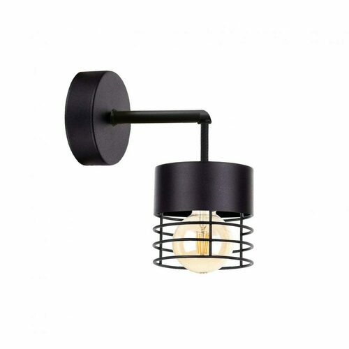Check Black ELLE 1139 wall light E27 60 W Keter Lighting