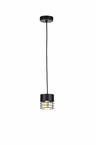 Check Keter Lighting ELLE 1142 black pendant light, 1×E27