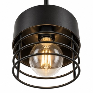 Keter Lighting ELLE 1142 black pendant light, 1×E27 small 1