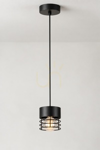 Keter Lighting ELLE 1142 black pendant light, 1×E27 small 2
