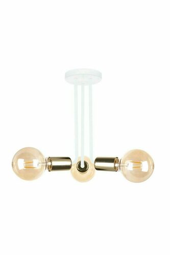 Check Ceiling lamp 3xE27 VENNA WHITE / GOLD