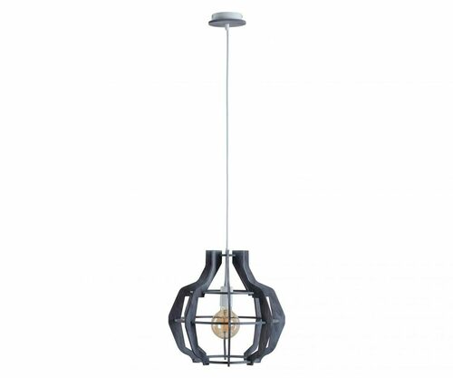 Check Hanging lamp 1xE27 BENTO GRAY 624