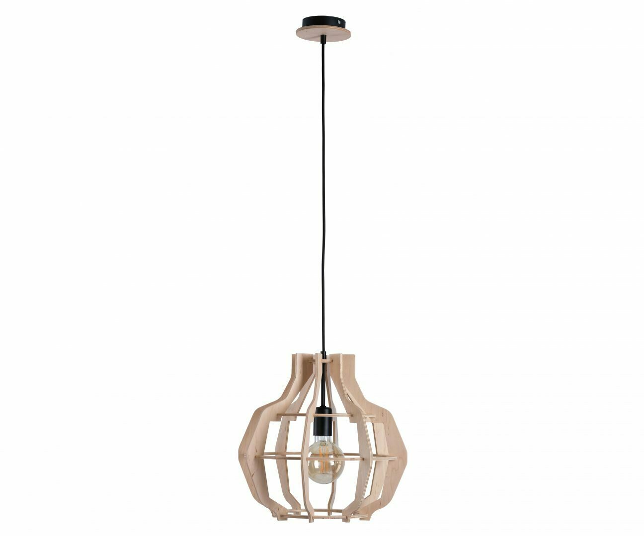 Hanging lamp 1xE27 BENTO NATURAL 626