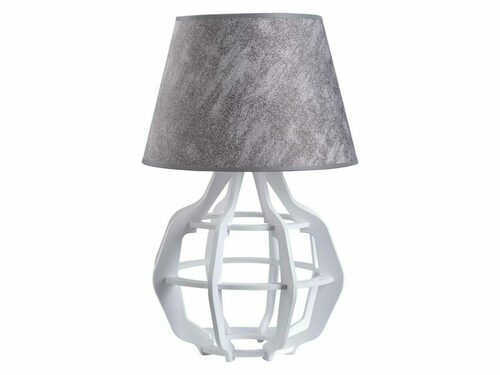Check Bedside lamp 1xE27 BENTO WHITE GREY II 920
