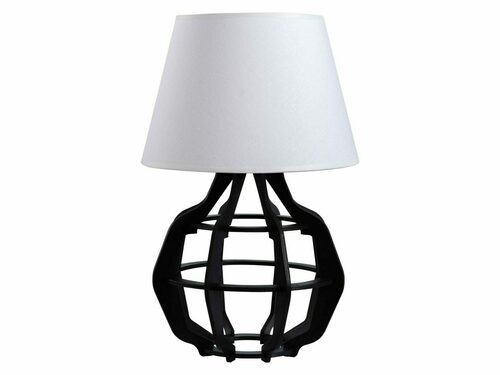 Check Bedside lamp 1xE27 BENTO BLACK WHITE 924