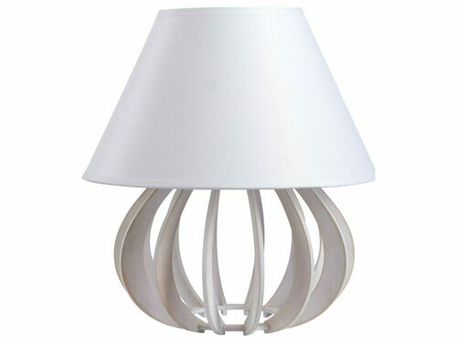 Check Keter Lighting NORA WHITE II 939 white bedside lamp, 30 cm