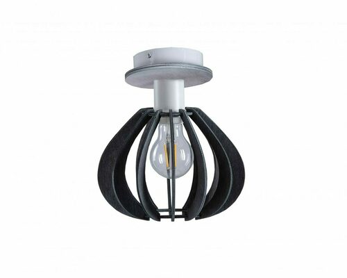 Check Keter Lighting NICOLETA GREY 830 ceiling lamp 1xE27 white and grey 23 cm