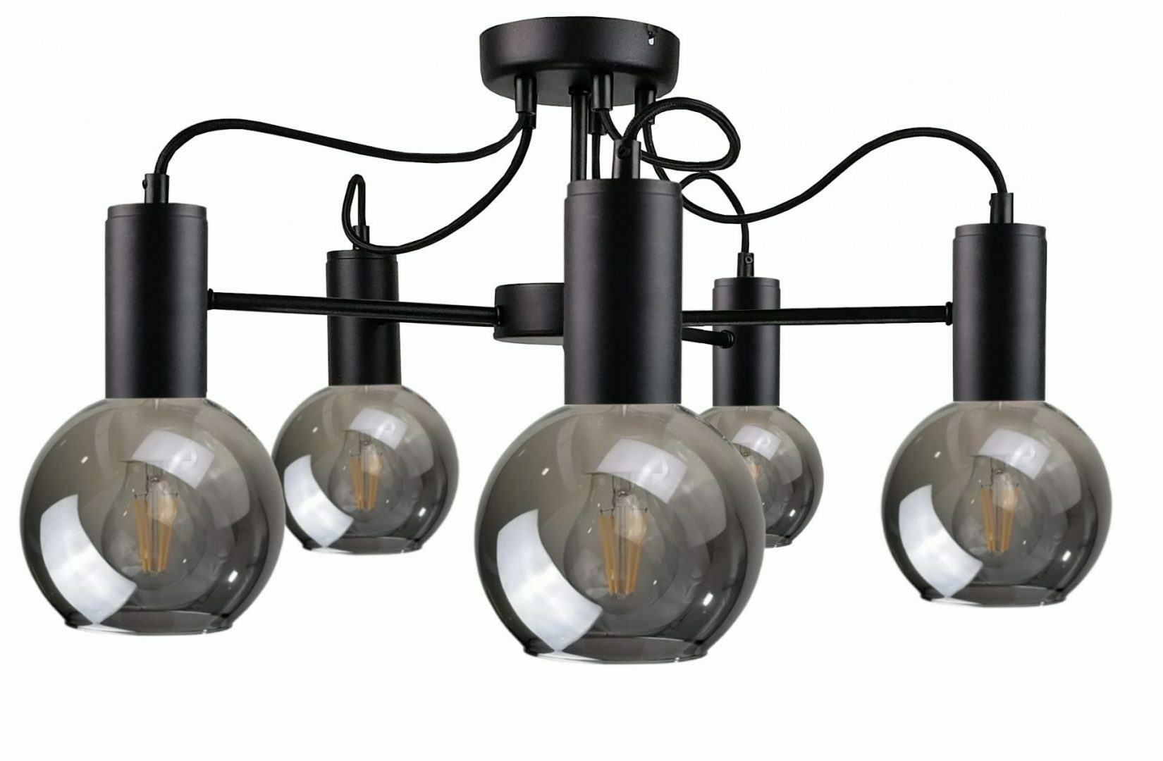 Ceiling lamp 5xE27 LIV BLACK