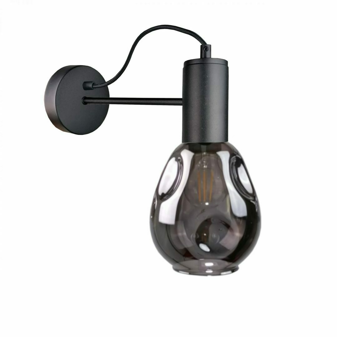 1xE27 KARI BLACK wall lamp