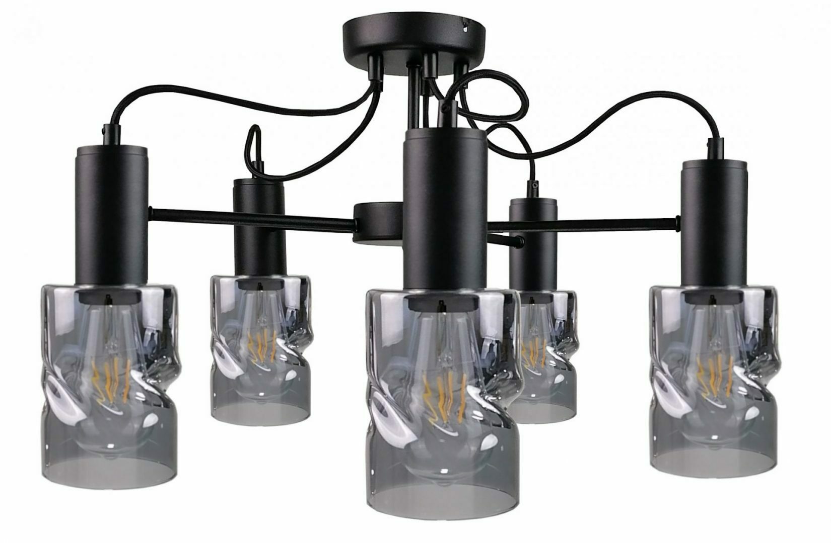 Ceiling lamp 5xE27 INGER BLACK