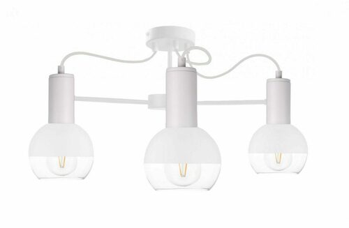 Check Keter ARNE WHITE ceiling lamp, 3xE27, white, 60 cm