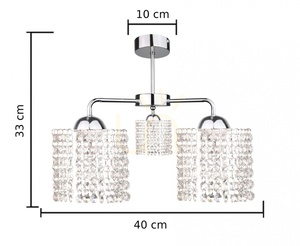 Ceiling lamp 3xE27 DIAMENT small 2