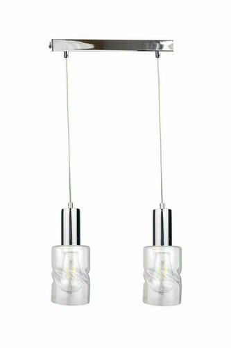 Check Keter Lighting CROSS SILVER pendant light 2×E27, silver
