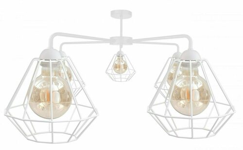 Check Ceiling lamp 5xE27 FOSKAL WHITE