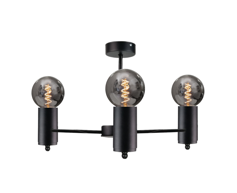 Ceiling lamp 3xE27 ARDE BLACK