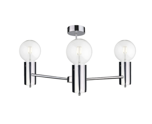 Check Ceiling lamp 3xE27 ARDE SILVER