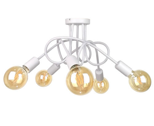 Check Ceiling lamp 5xE27 RUMBA WHITE