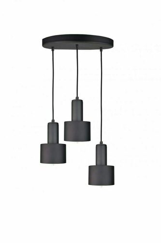 Check Hanging lamp 3xE27 LUCE BLACK