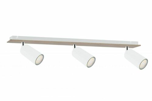 Check Spot 3xGU10 EYE WHITE WOOD