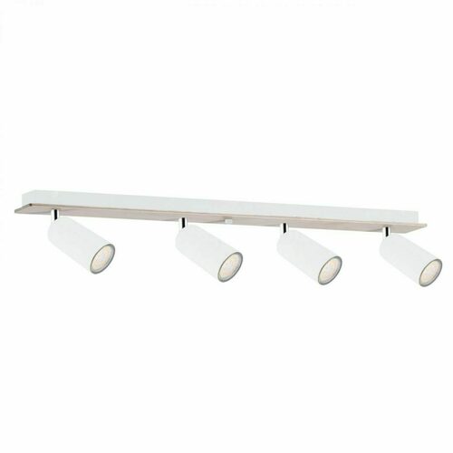 Check Spot 4xGU10 EYE WHITE WOOD