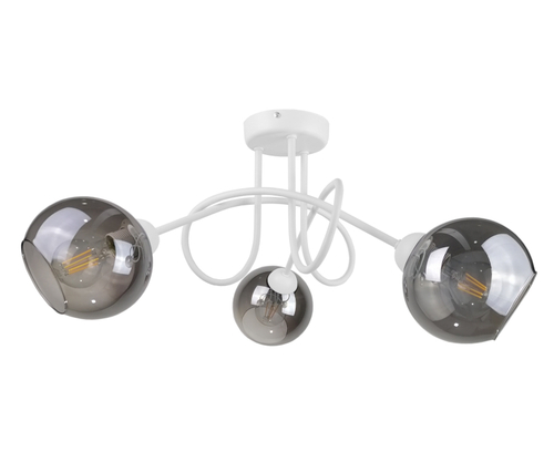 Check Ceiling lamp 3xE27 RING WHITE