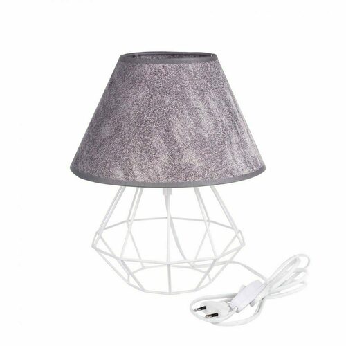 Check Bedside lamp 1xE27 PATI WHITE / GRAY