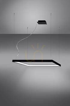 Preview Chandelier NELYA M black 4000K Thoro Chandelier NELYA M black 4000K Thoro