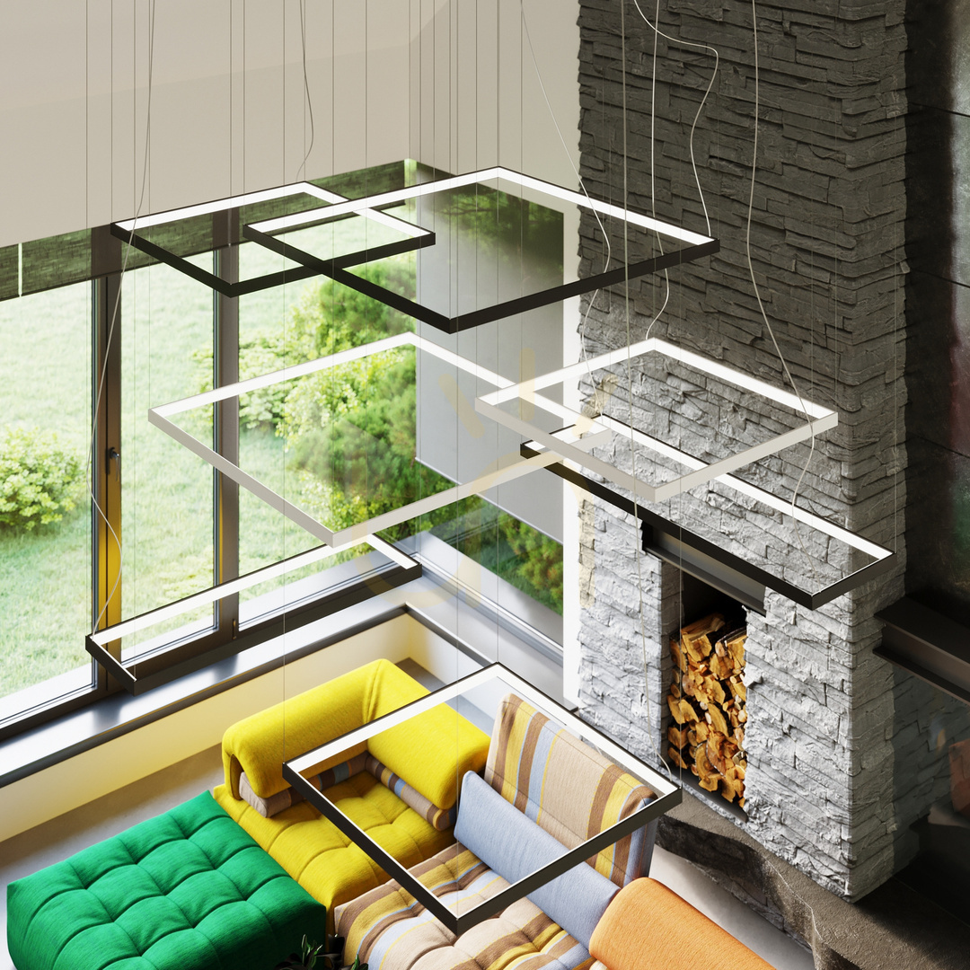 Display Chandelier NELYA L white 3000K Thoro Chandelier NELYA L white 3000K Thoro