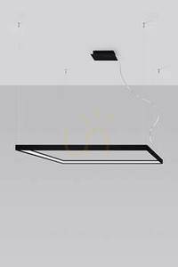Chandelier NELYA L black 4000K Thoro small 1