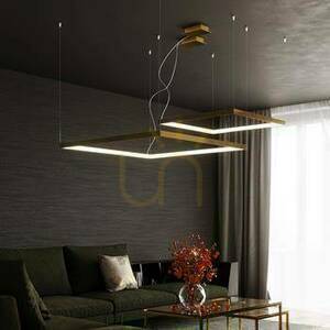 Chandelier TUULA M golden 4000K Thoro 8 Chandelier TUULA M golden 4000K Thoro small 8