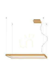 Chandelier TUULA M golden 4000K Thoro