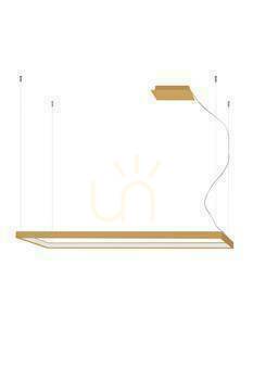 Chandelier TUULA L golden 4000K Thoro