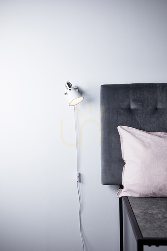 Check Wall Light Markslojd ALTON White Metal 1-Light 107857