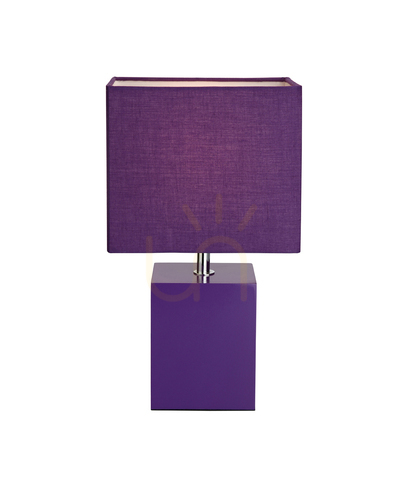 Check Table Lamp Markslojd BARA Purple 102458