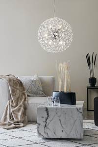 Pendant Light Markslojd Bolid 9-Light Chrome Crystal 50 cm 108101 1 Pendant Light Markslojd Bolid 9-Light Chrome Crystal 50 cm 108101 small 1