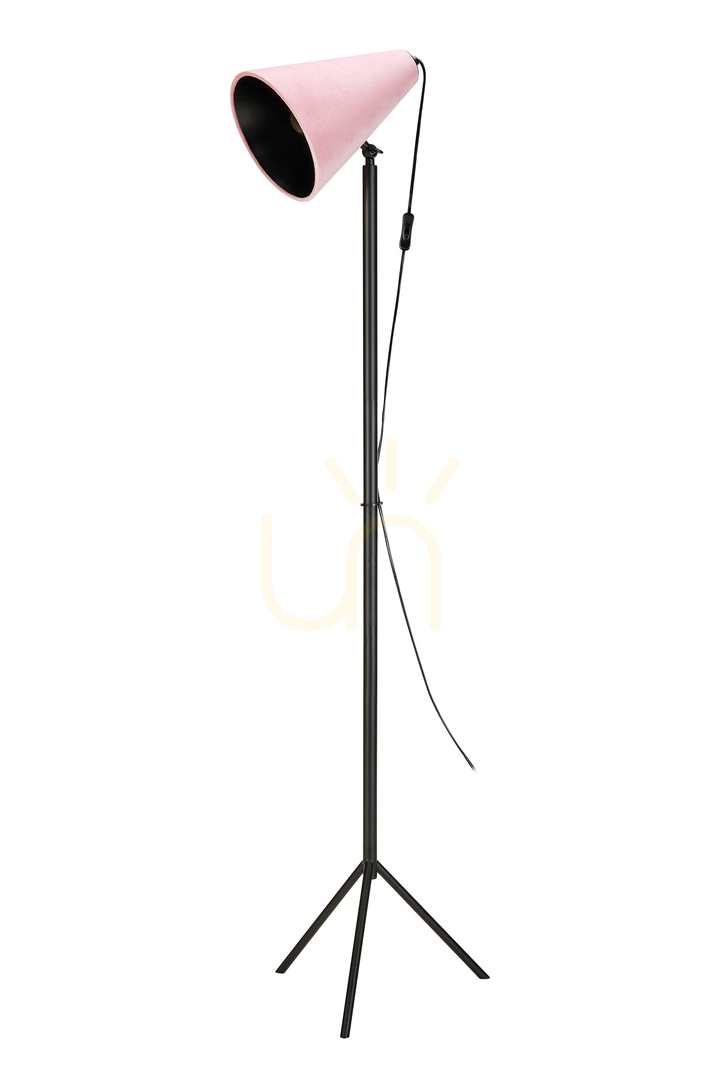 Floor Lamp Markslojd Cilla Pink Black Metal 150 cm 107928