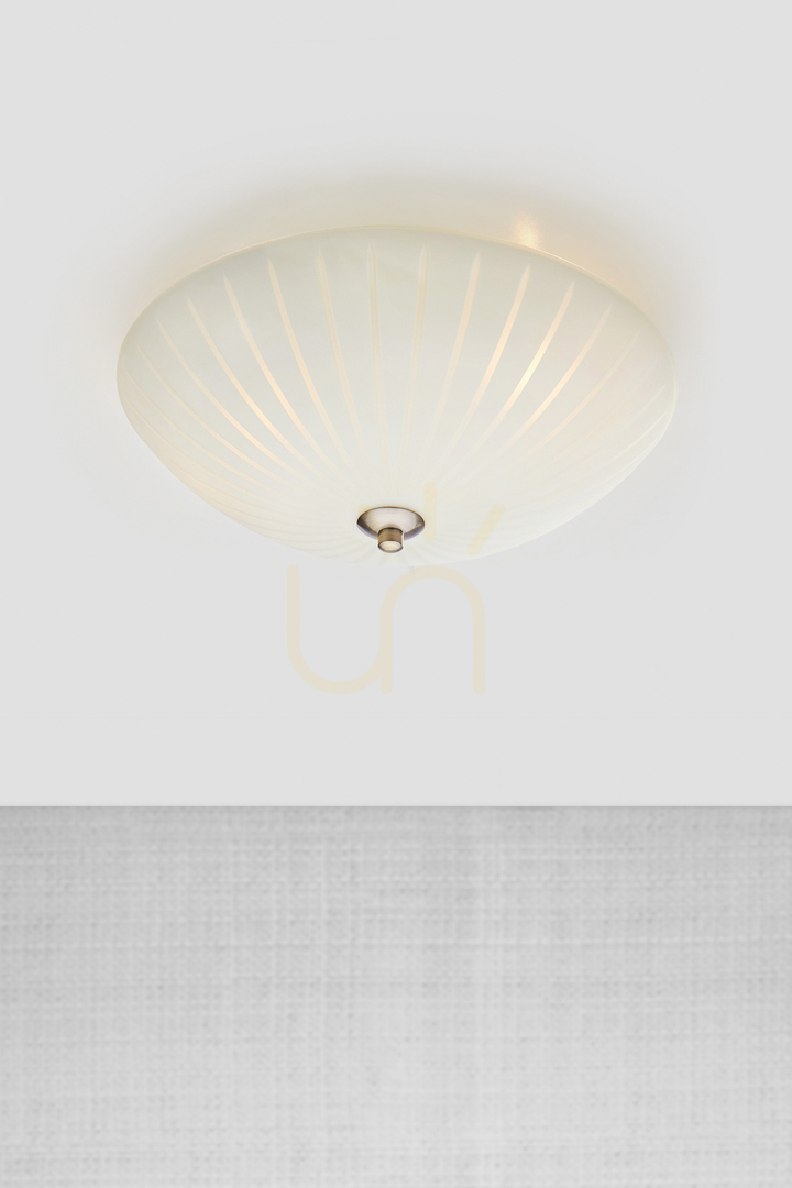 Plafond Markslojd CUT 2-Light 35 cm White Steel 107758 | Lunares Store