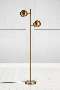 Floor Lamp Markslojd EDGAR 2-Light Antique Metal 145 cm 107742 small 1