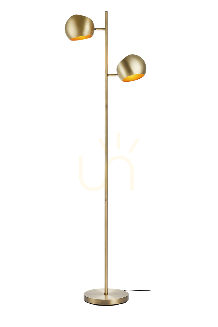 Floor Lamp Markslojd EDGAR 2-Light Antique Metal 145 cm 107742