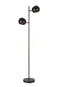 Floor Lamp Markslojd EDGAR 2-Light Black Metal 145 cm 107741 small 0