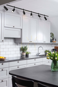 Plafondspot Markslojd Expand 107973 zwart 2-lichts GU10 70 cm metaal small 1