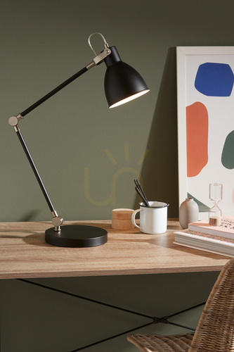Check Table Lamp Markslojd HOUSE Black Metal 62 cm 107739