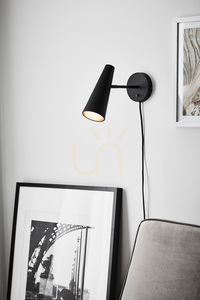 Wall Light Markslojd Peak Black Metal 1-Light 107898 small 1
